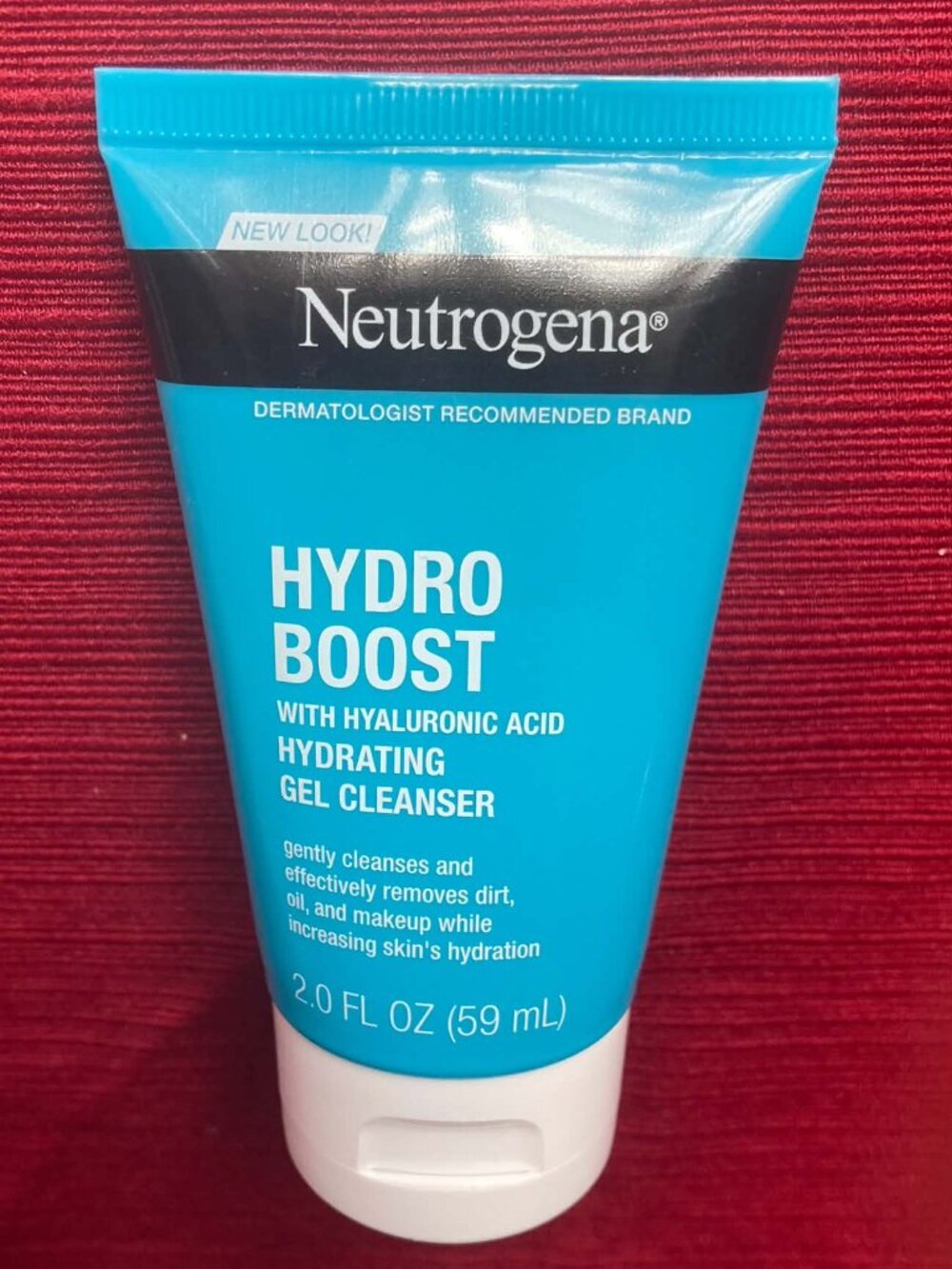 Brand New Neutrogena Hydro Boost Hydrating Gel Cleanser 2fl oz
